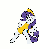 Size: 450x550 | Tagged: safe, artist:conicer, rarity, pony, unicorn, g4, animated, artifact, banana, banana costume, banana suit, bipedal, clothes, costume, dancing, female, food, food costume, gif, grin, mare, peanut butter jelly time, simple background, smiling, solo