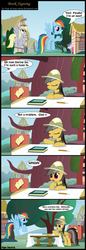 Size: 800x2334 | Tagged: safe, artist:toxic-mario, daring do, derpy hooves, rainbow dash, pegasus, pony, g4, comic, female, hilarious in hindsight, mare