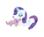 Size: 550x458 | Tagged: safe, artist:queencold, rarity, spike, dragon, pony, unicorn, g4, eyes closed, feeding, female, gem, interspecies, male, mare, on back, open mouth, prone, ship:sparity, shipping, simple background, straight, transparent background, vector