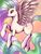 Size: 768x1000 | Tagged: safe, artist:schwarz-one, princess celestia, alicorn, pony, g4, abstract background, female, long mane, long tail, mare, solo