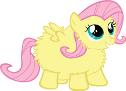 Size: 757x549 | Tagged: safe, fluttershy, fluffy pony, g4, fluffyshy