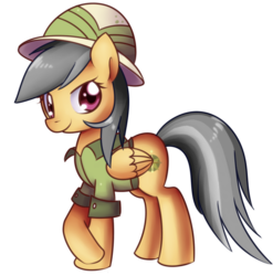 Size: 719x727 | Tagged: safe, artist:solar-slash, daring do, pegasus, pony, g4, female, looking at you, mare, simple background, smiling, solo, transparent background