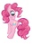 Size: 773x1063 | Tagged: safe, artist:kejifox, pinkie pie, earth pony, pony, g4, female, looking back, mare, simple background, solo, thinking, white background