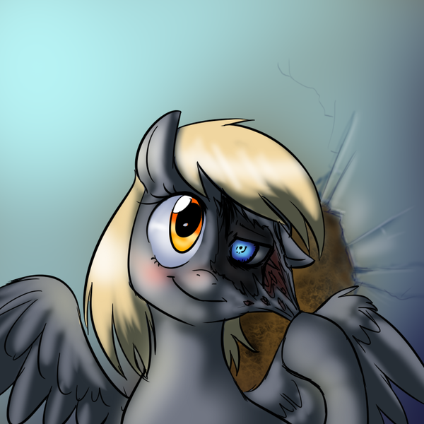 #18081 - artist:balddumborat, changeling, creepy, derpy #18081 - artist:balddumborat, changeling, creepy, derpy