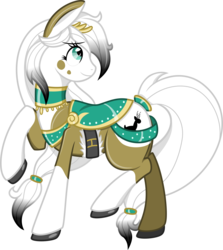 Size: 3594x4037 | Tagged: safe, artist:catnipfairy, oc, oc only, oc:artemis, earth pony, pony, coat markings, female, looking back, mare, simple background, socks (coat markings), solo, tail wrap, transparent background, vector