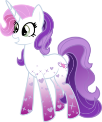 Size: 3816x4567 | Tagged: safe, artist:catnipfairy, sweetie belle (g3), pony, unicorn, g3, g4, female, g3 to g4, generation leap, mare, simple background, smiling, solo, transparent background, vector, wingding eyes