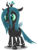 Size: 761x1000 | Tagged: source needed, safe, artist:manateemckenzie, queen chrysalis, changeling, changeling queen, nymph, g4, crown, cute, cutealis, female, jewelry, regalia, simple background, transparent background