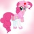 Size: 1297x1297 | Tagged: safe, artist:pyruvate, pinkie pie, earth pony, pony, g4, balloonbutt, bipedal, butt, clothes, female, gradient background, looking back, mare, nurse, nurse outfit, plot, socks, solo