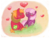 Size: 800x600 | Tagged: safe, artist:cloverminto, big macintosh, cheerilee, earth pony, pony, g4, blushing, female, grass, heart, male, mare, ship:cheerimac, shipping, sitting, stallion, straight