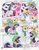 Size: 900x1166 | Tagged: safe, applejack, fluttershy, pinkie pie, rainbow dash, rarity, spike, twilight sparkle, dragon, earth pony, pegasus, pony, unicorn, g4, german comic, official, comic, dragons riding ponies, female, male, mare, riding, snow, spike riding twilight, the star of winterdreams, translation, twilight is a lion, unicorn twilight