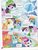 Size: 900x1200 | Tagged: safe, applejack, fluttershy, pinkie pie, rainbow dash, rarity, twilight sparkle, earth pony, pegasus, pony, unicorn, g4, german comic, official, comic, female, fireplace, mare, the star of winterdreams, translation, unicorn twilight