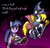 Size: 493x474 | Tagged: safe, artist:johnjoseco, twilight sparkle, pony, unicorn, g4, boots, clothes, cute, dark magician girl, duel disk, duo, duo female, female, mare, skirt, staff, yu-gi-oh!