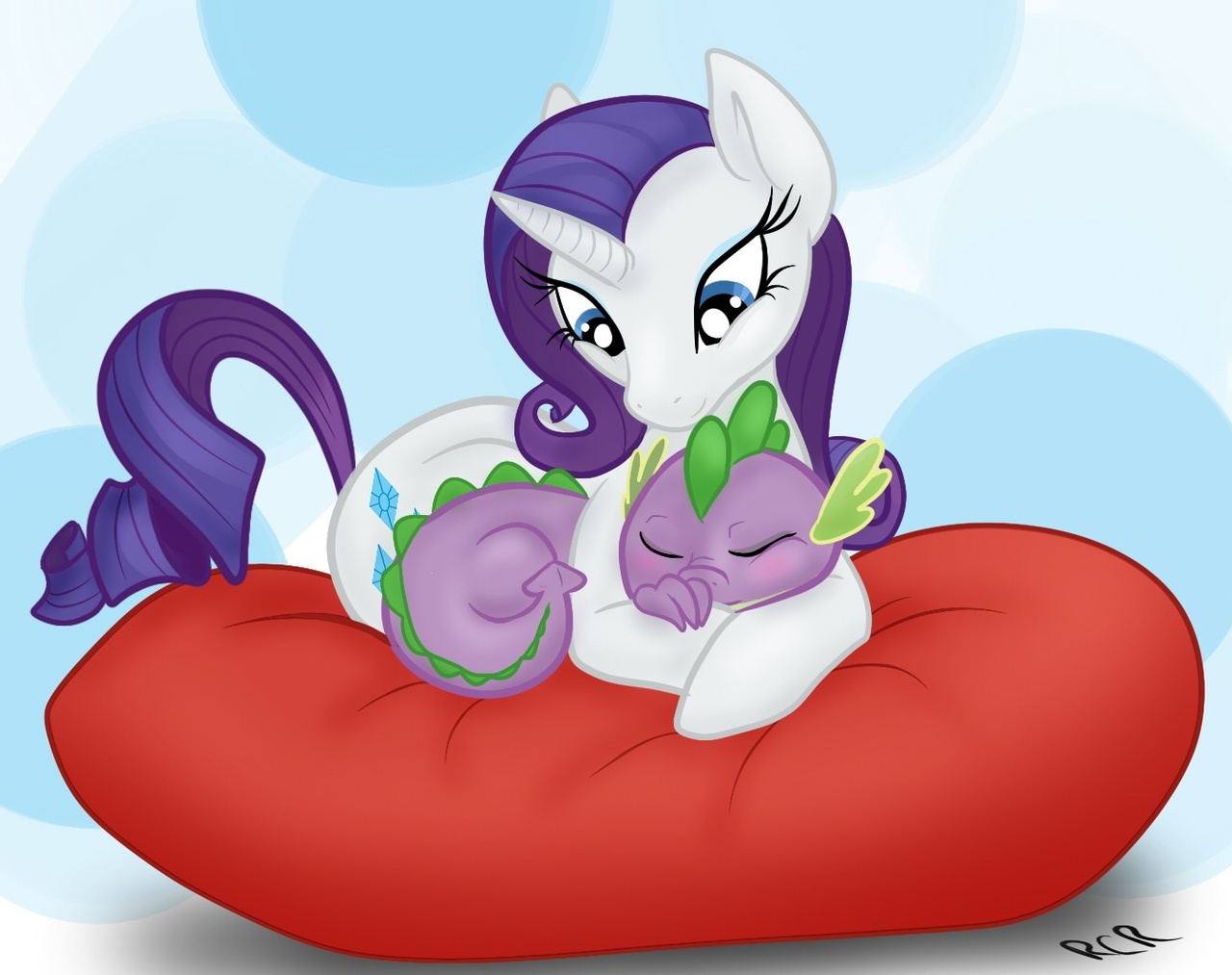 ...female, hug, interspecies, male, mare, prone, shipping, sparity, spikelo...