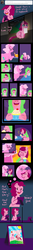 Size: 500x3754 | Tagged: safe, granny pie, pinkie pie, earth pony, pony, g3, g4, ask, comic, cupcake, female, filly, food, g3 to g4, generation leap, mare, memories, mouth hold, neck nuzzle, nuzzling