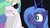 Size: 1696x956 | Tagged: safe, artist:dalapony, princess celestia, princess luna, alicorn, pony, g4, annoyed, black sclera, duo, female, gritted teeth, kissy face, mare, parody, s1 luna, sharp teeth