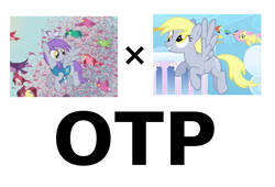 Size: 661x449 | Tagged: safe, derpy hooves, flutter doo, fluttershy, rainbow dash, bird, pegasus, pony, g4, my little pony: friendship is magic, sonic rainboom (episode), winter wrap up, exploitable meme, female, filly, flutter hooves, lesbian, mare, meme, otp, shipping, simple background, vector, white background, winter wrap up vest