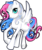 Size: 400x474 | Tagged: safe, artist:ladyamaltea, star catcher, pegasus, pony, g3, g4, female, g3 to g4, generation leap, mare, simple background, solo, transparent background