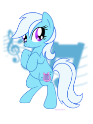 Size: 684x912 | Tagged: safe, artist:mlpazureglow, bee bop (g3), earth pony, pony, g3, g4, female, g3 to g4, generation leap, mare, rearing, show accurate, simple background, solo, transparent background