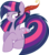 Size: 1168x1341 | Tagged: safe, artist:nazoth, twilight sparkle, pony, unicorn, g4, feather, feather in hair, female, mane, mare, prone, simple background, solo, transparent background, vector