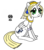 Size: 1200x1355 | Tagged: safe, artist:sephiroth7734, alicorn, parasprite, pony, female, fina, mare, ponified, simple background, sitting, skies of arcadia, solo, transparent background