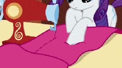 Size: 450x253 | Tagged: safe, screencap, rarity, pony, unicorn, g4, green isn't your color, season 1, animated, female, gif, mare, sewing, sewing machine, solo