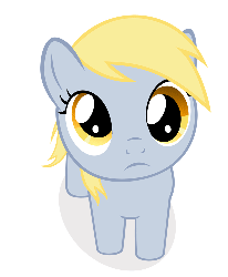 Size: 619x750 | Tagged: artist needed, source needed, safe, derpy hooves, pegasus, pony, g4, animated, blinking, cute, derpabetes, female, filly, foal, gif, head tilt, hnnng, open mouth, simple background, solo, transparent background, weapons-grade cute