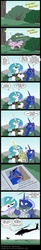 Size: 680x4184 | Tagged: safe, artist:niban-destikim, diamond tiara, princess celestia, princess luna, alicorn, ant, earth pony, pony, g4, ponyville confidential, ah-64 apache, angry, attack helicopter, bipedal, chase, comic, crying, dirty, eyes closed, female, filly, frown, glare, gun, helicopter, hunting, licking, magic, mare, open mouth, rage, rifle, running, scared, shivering, smiling, telekinesis, tiarabuse, tongue out, weapon, wide eyes