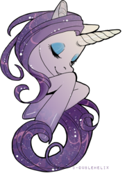 Size: 500x695 | Tagged: dead source, source needed, useless source url, safe, artist:d-oublehelix, rarity, pony, unicorn, g4, bust, eyes closed, female, mare, portrait, profile, simple background, smiling, solo, transparent background