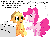 Size: 800x600 | Tagged: safe, artist:weaver, applejack, pinkie pie, earth pony, pony, g4, blushing, duo, duo female, female, gif, mare, non-animated gif, simple background, webcam, white background, worried