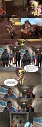 Size: 1000x3000 | Tagged: safe, artist:geronkizan, fluttershy, human, pegasus, pony, g4, comic, crossover, female, gmod, heavy weapons guy, human male, male, mare, medic, medic (tf2), scout (tf2), sniper, sniper (tf2), soldier, soldier (tf2), spy, spy (tf2), team fortress 2, weapon
