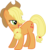Size: 4153x4525 | Tagged: dead source, safe, artist:waranto, applejack, earth pony, pony, g4, absurd resolution, female, looking back, mare, simple background, solo, transparent background, vector