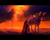 Size: 1000x800 | Tagged: safe, artist:dezzoi, spike, twilight sparkle, dragon, pony, unicorn, g4, backlighting, crepuscular rays, dragons riding ponies, duo, female, lidded eyes, male, mare, riding, sleeping, spike riding twilight