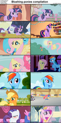 Size: 1282x2590 | Tagged: safe, edit, edited screencap, screencap, apple bloom, applejack, fluttershy, mare do well, princess cadance, rainbow dash, rarity, twilight sparkle, alicorn, bird, earth pony, pegasus, pony, unicorn, a canterlot wedding, boast busters, call of the cutie, dragonshy, g4, green isn't your color, season 1, season 2, secret of my excess, suited for success, the last roundup, the mysterious mare do well, the super speedy cider squeezy 6000, the ticket master, winter wrap up, adorabloom, blush sticker, blushing, bow, caption, compilation, cs captions, cute, cutedance, dashabetes, female, filly, floppy ears, foal, hair bow, jackabetes, jewelry, mare, raribetes, regalia, shyabetes, smiling, text, twiabetes, unicorn twilight