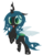 Size: 510x656 | Tagged: source needed, safe, artist:php27, queen chrysalis, changeling, changeling queen, nymph, g4, cute, cutealis, female, filly, rearing, simple background, solo, transparent background, younger