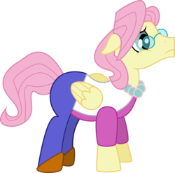 Size: 9450x9325 | Tagged: safe, artist:red-pear, fluttershy, g4, absurd resolution, adorascotch, butterscotch, cute, hoofstock, rule 63, rule63betes, simple background, transparent background, vector