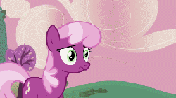 Size: 400x225 | Tagged: safe, screencap, cheerilee, earth pony, pony, g4, hearts and hooves day (episode), animated, cheerilee is not amused, female, hearts and hooves day, mare, solo, unamused
