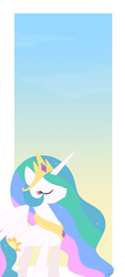 Size: 1871x4133 | Tagged: safe, artist:strawberryspazz, princess celestia, pony, g4, female, solo