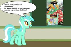 Size: 887x588 | Tagged: safe, lyra heartstrings, pony, g4, brook, chalkboard, human studies101 with lyra, meme, one piece