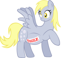 Size: 1161x1099 | Tagged: safe, artist:ludiculouspegasus, derpy hooves, pegasus, pony, g4, equestria's best mother, female, good idea, mare, pregnant, sensibly-proportioned pregnancy, simple background, transparent background