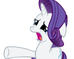 Size: 640x510 | Tagged: safe, rarity, pony, unicorn, g4, and then there's this asshole, female, horn, mare, marshmelodrama, reaction image, simple background, solo, transparent background