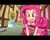 Size: 1280x1024 | Tagged: safe, artist:kreoss, pinkie pie, human, g4, 2010, blush sticker, blushing, female, humanized, open mouth, smiling, solo