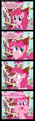 Size: 789x2659 | Tagged: safe, artist:toruviel, pinkie pie, g4, comic, fourth wall