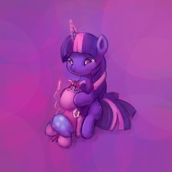 Size: 1200x1200 | Tagged: safe, artist:maxtaka, smarty pants, twilight sparkle, g4, sewing, younger