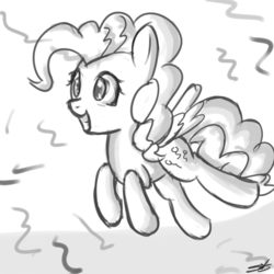 Size: 1000x1000 | Tagged: safe, artist:speccysy, surprise, pegasus, pony, g1, g4, female, g1 to g4, generation leap, mare, solo