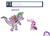 Size: 894x637 | Tagged: safe, pinkie pie, spike, oc, oc:twilight panda, starmie, g4, mspaintponies, tumblr