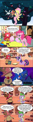 Size: 432x1559 | Tagged: safe, artist:irie-mangastudios, fluttershy, pinkie pie, princess luna, spike, twilight sparkle, g4, comic, one piece, tony tony chopper