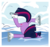 Size: 2312x2155 | Tagged: safe, artist:cloudshadezer0, twilight sparkle, pony, unicorn, g4, my little pony: friendship is magic, season 1, winter wrap up, faceplant, high res, ice skating, skating, slapstick, solo, unicorn twilight, vector