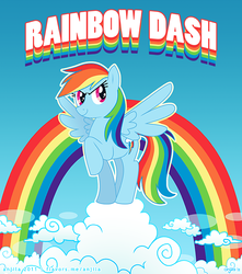 Size: 619x700 | Tagged: safe, artist:anjila, rainbow dash, pegasus, pony, g4, female, mare, solo