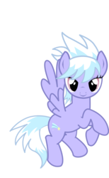 Size: 600x975 | Tagged: safe, artist:mokrosuhibrijac, cloudchaser, pegasus, pony, g4, female, looking at you, mare, simple background, solo, transparent background, vector