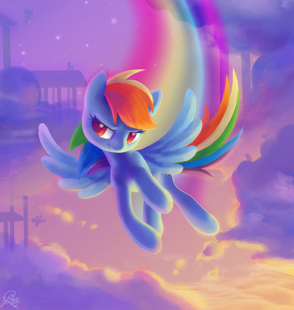 Картинки rainbow dash